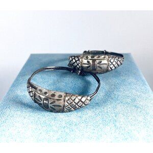 Antique Sterling Silver 925 Baby Bracelets  10.33 grams Art Nouveau